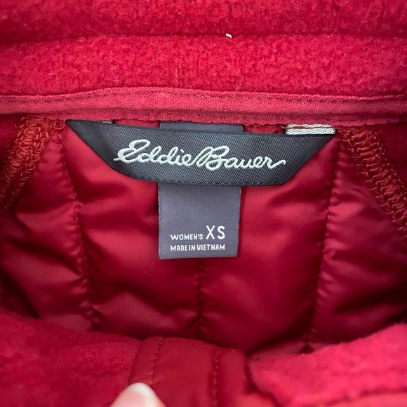 Eddie Bauer Pink Puffer Vest - Picture 5 of 6